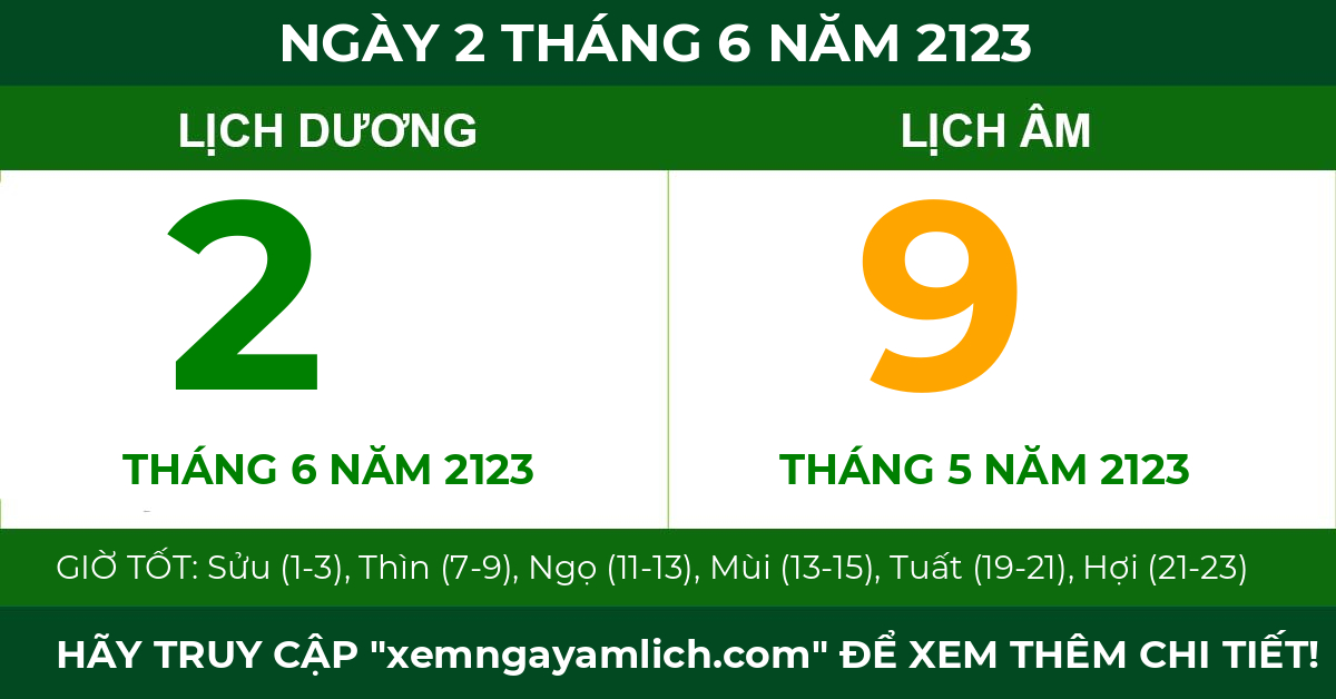 lịch âm ngày 2 tháng 6 năm 2123