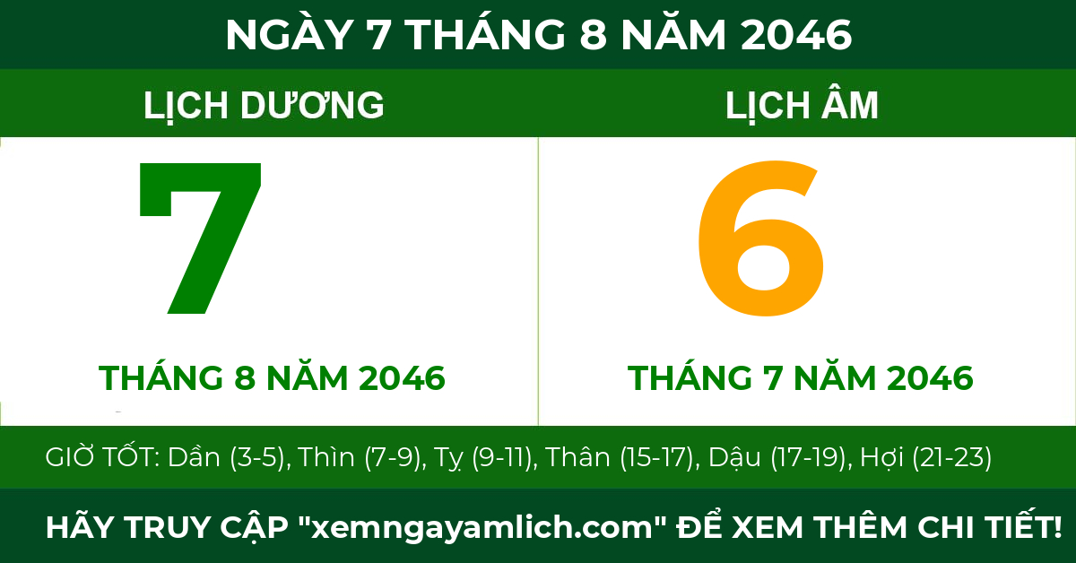 lịch âm ngày 7 tháng 8 năm 2046
